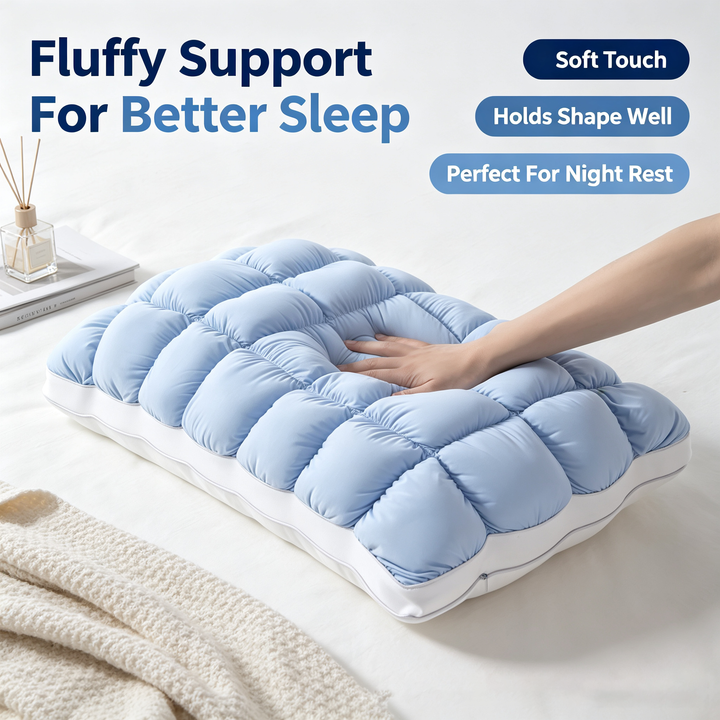 🔥 🔥Cooling Marshmallow Puff Pillow 🛌 ✨