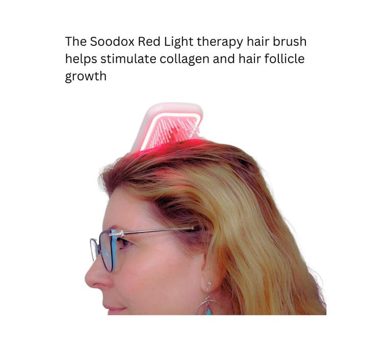 Hair Brush with Scalp Oil Dispenser, Air Cushion Electronic Hair Comb
