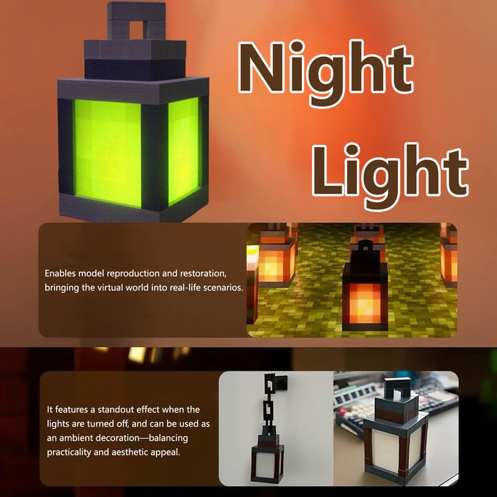 Pixel Night Light 16 Colors with Remote Control and Dimming Function