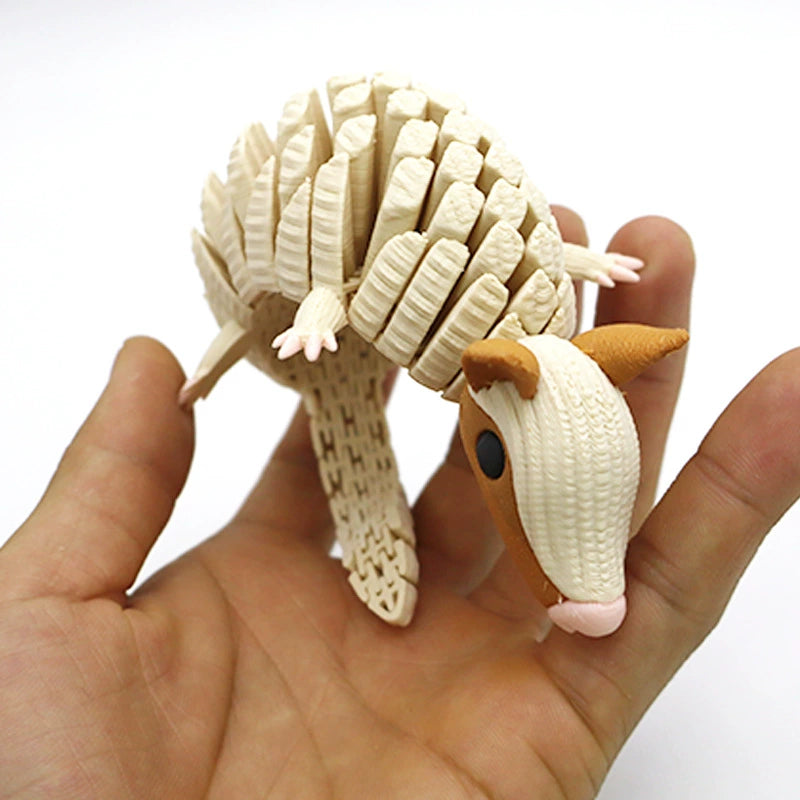 3D Printed Flexible Articulated Animal Fidget Toy