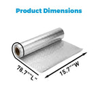 Stainless Steel Kitchen Oil-Proof Adhesive Wallpaper Roll ✨✨