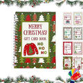 Merry Christmas! Christmas Gift Card Book (Buy 1 Get Free 1)