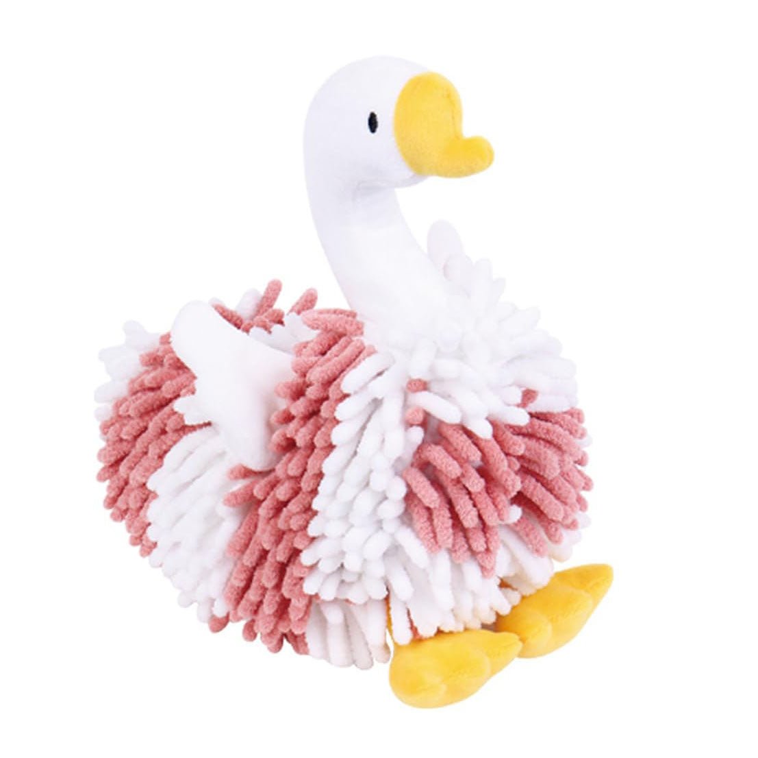 🦢 Swan Cartoon Swan Fuzzy Ball Hand Towels