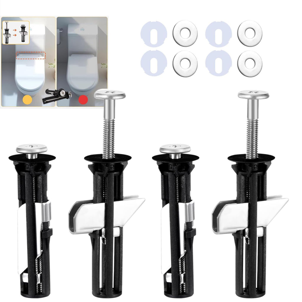 ✨ 2 Set Heavy Duty Toilet Seat Bolts Kit 🚽