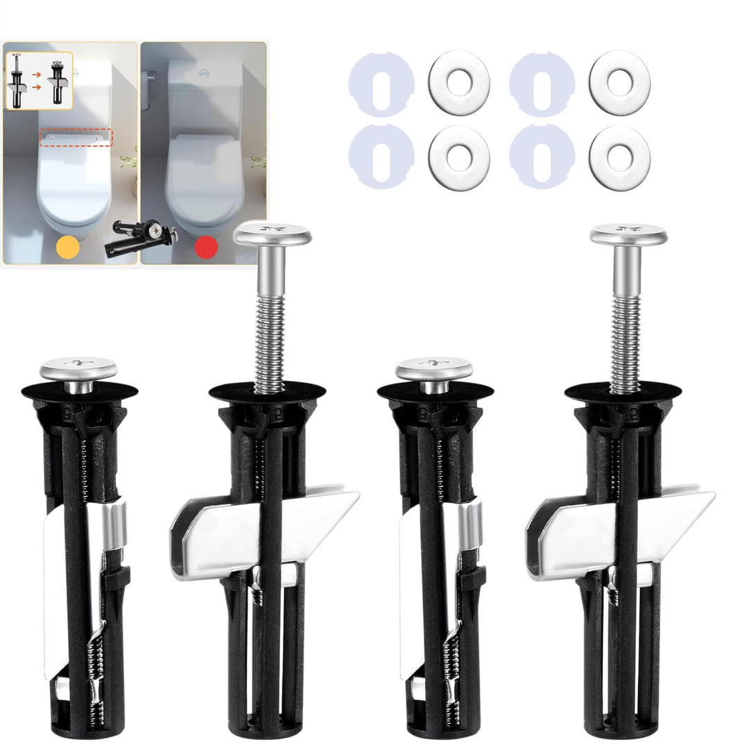 ✨ 2 Set Heavy Duty Toilet Seat Bolts Kit 🚽