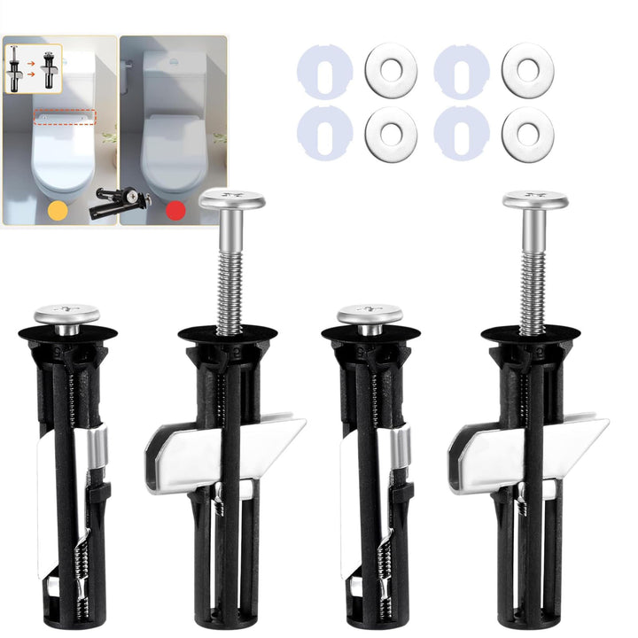 ✨ 2 Set Heavy Duty Toilet Seat Bolts Kit 🚽