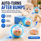 ✅ 2026 New Self-Rolling Interactive Cat Ball ✨