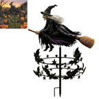 Halloween Enchanted Witch Garden Wind Spinner
