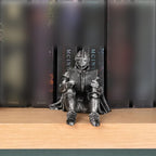 Medieval Knight Bookshelf Decor
