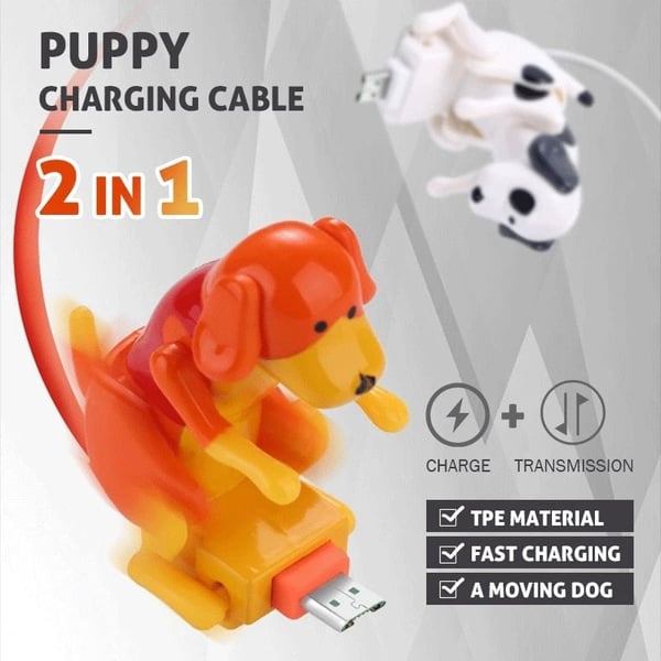 🐶 Funny Humping Dog Fast Charging Cable (1 Pc)