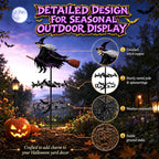 Halloween Enchanted Witch Garden Wind Spinner