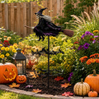Halloween Enchanted Witch Garden Wind Spinner