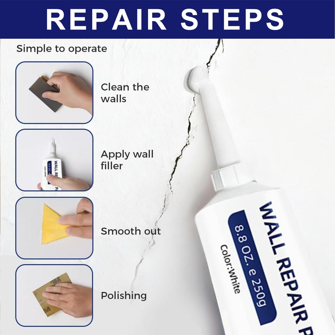 Efficient Drywall Repair Kit with Scraper (500g/2Set)