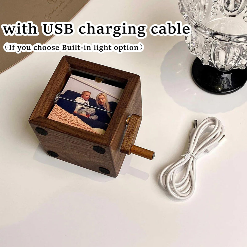 DIY Crank Photo Box