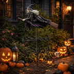Halloween Enchanted Witch Garden Wind Spinner