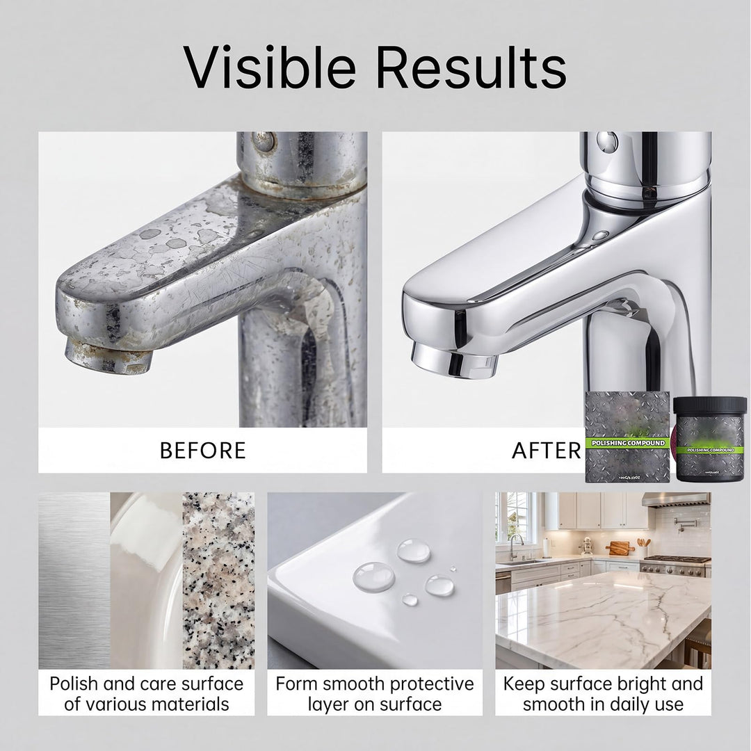 Surface Restoration Polish with Pad, Scratch & Swirl Remover