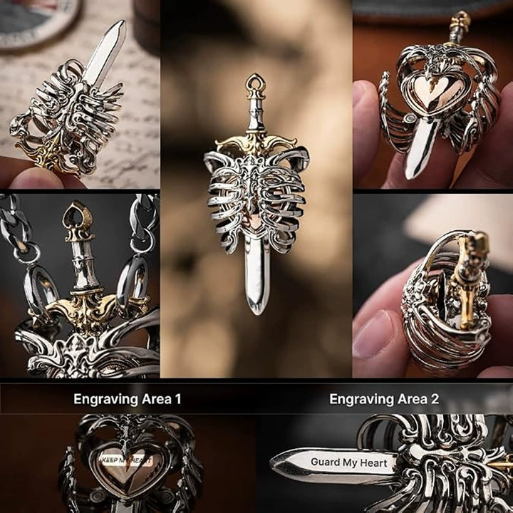 Gothic Steampunk Pendant（Pendant only, without necklace）