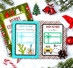 Merry Christmas! Christmas Gift Card Book (Buy 1 Get Free 1)