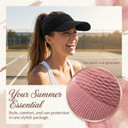 ☀️ Women's High Ponytail Sun Visor Hats 🧢