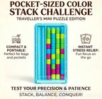 Mini Color Stack Game,Colorstack Challenge Game Travel Size