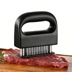 🥩 Meat Tenderizer with 48 Stainless Steel Ultra Sharp Needle Blades