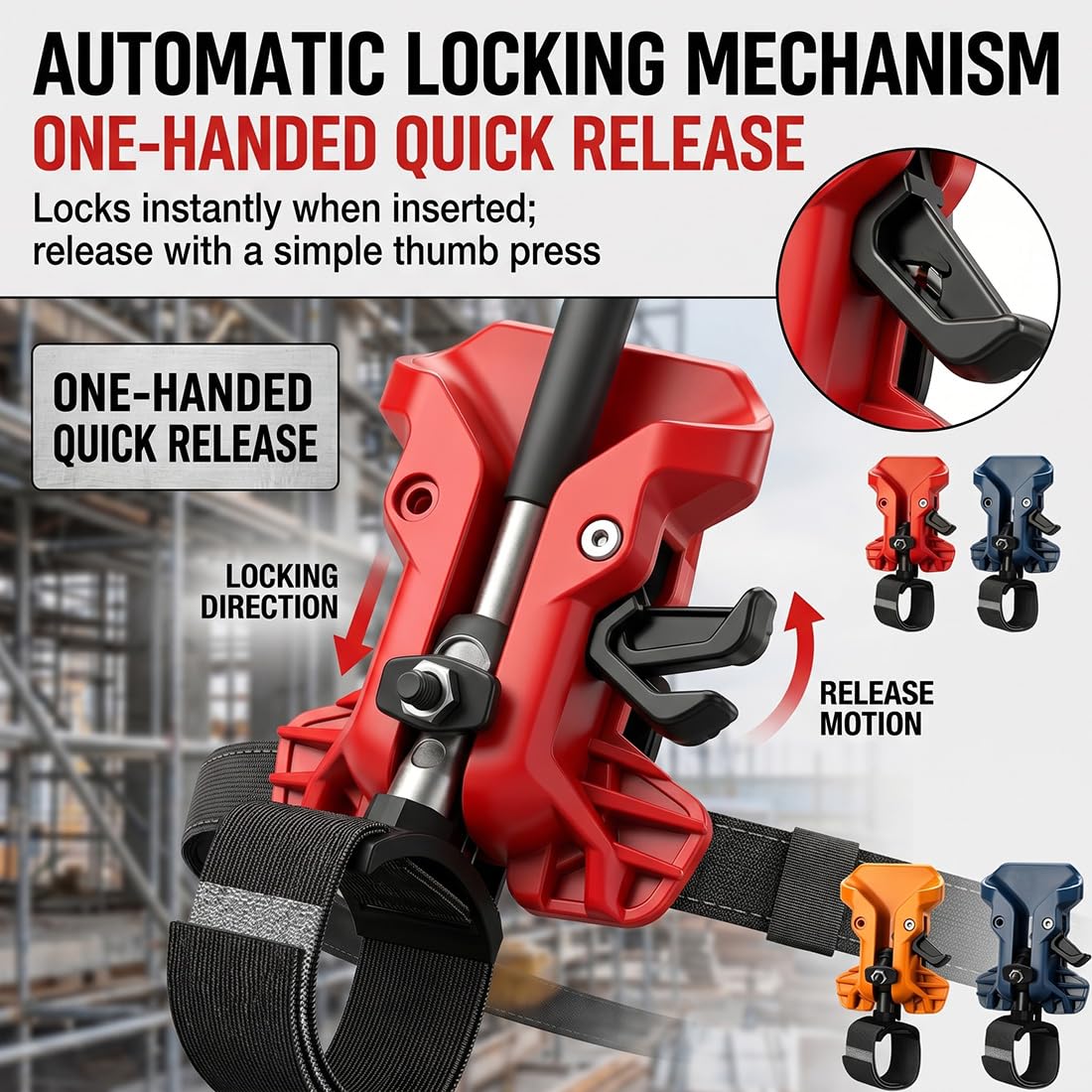 🔨 Portable Self-Locking Power Tool Holster 🔥 🔥