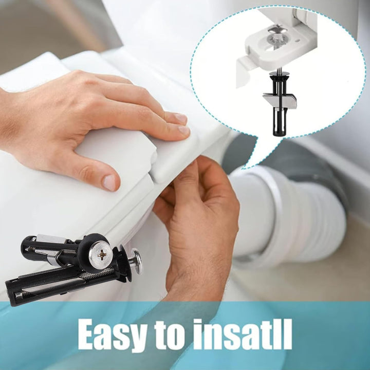 ✨ 2 Set Heavy Duty Toilet Seat Bolts Kit 🚽