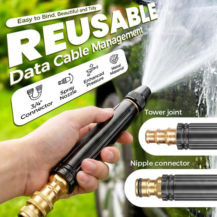 High Pressure Power Washer Nozzle with Connector Set ✨