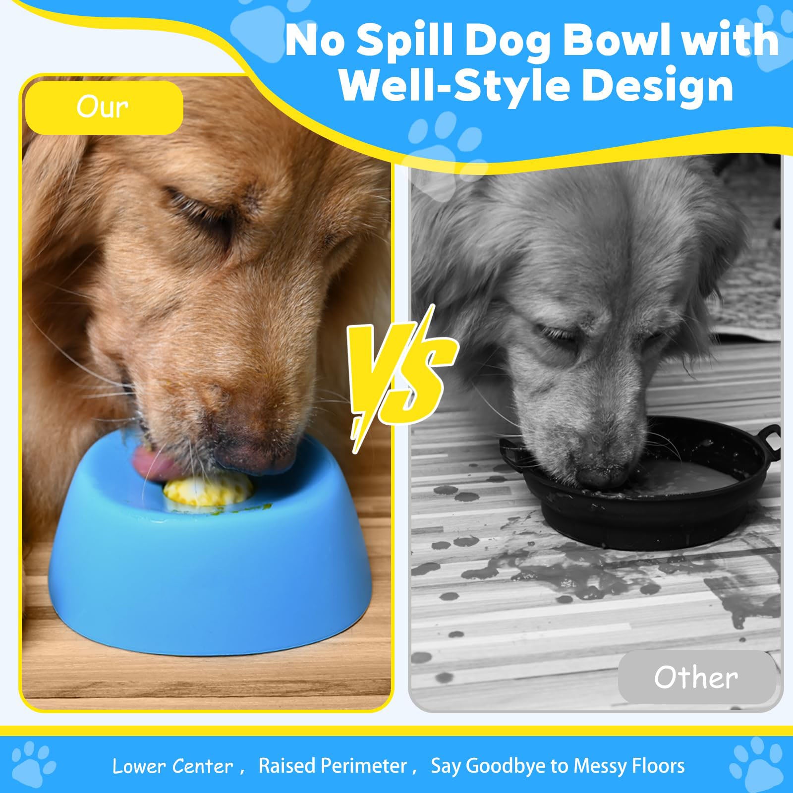 🐶 Enrichment Ball-Roll Dog Lick Bowl ❤️