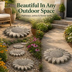 💥 LAST DAY 49% OFF - 🌻 Reusable Sunflower Stepping Stone Mold