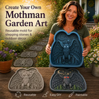 🔥🎁🌲Woodland Legends Stepping Stone Mold Series
