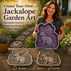 🔥🎁🌲Woodland Legends Stepping Stone Mold Series