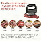 🥩 Meat Tenderizer with 48 Stainless Steel Ultra Sharp Needle Blades