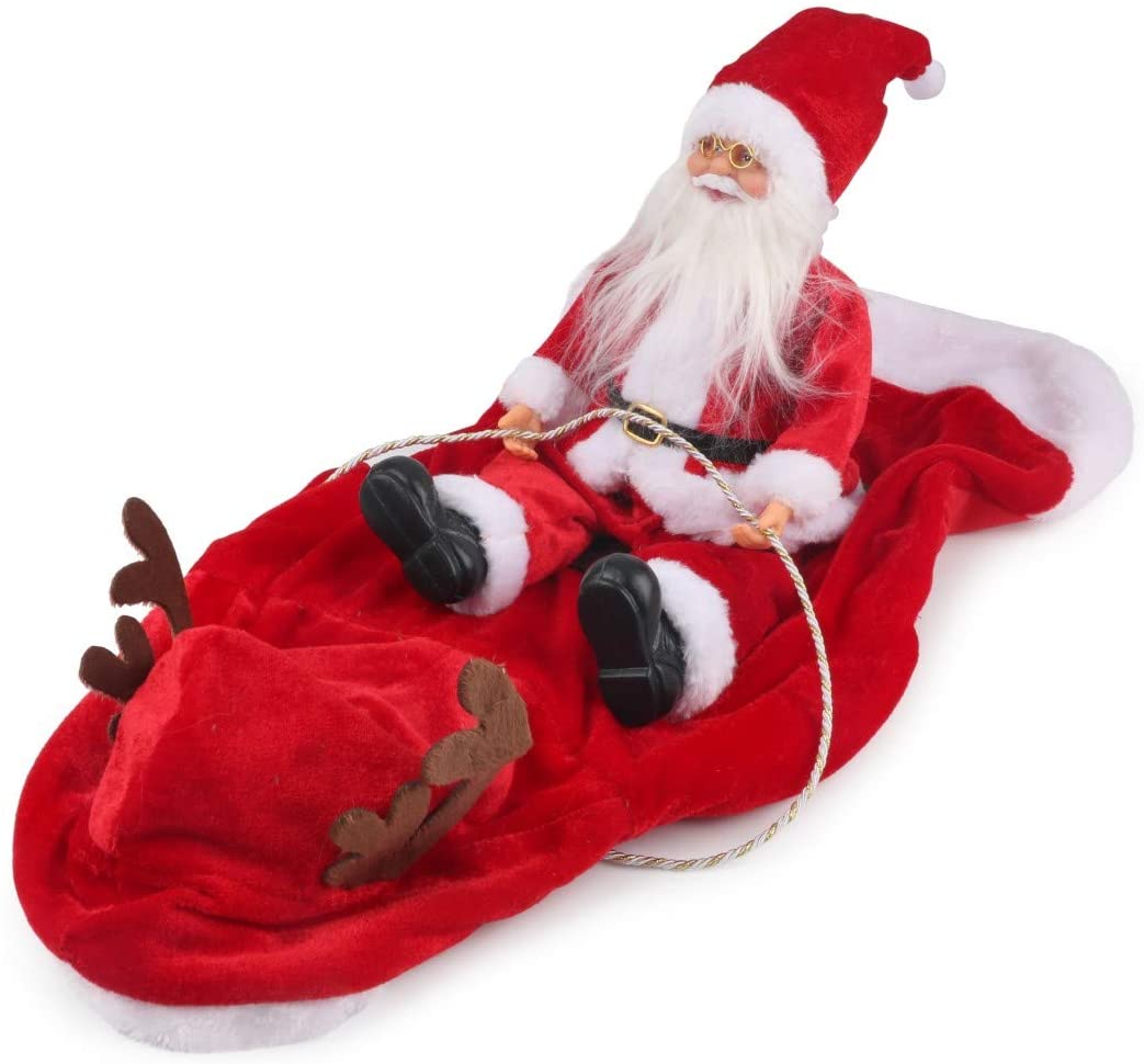 Santa Dog Costume-Christmas Pet Coat