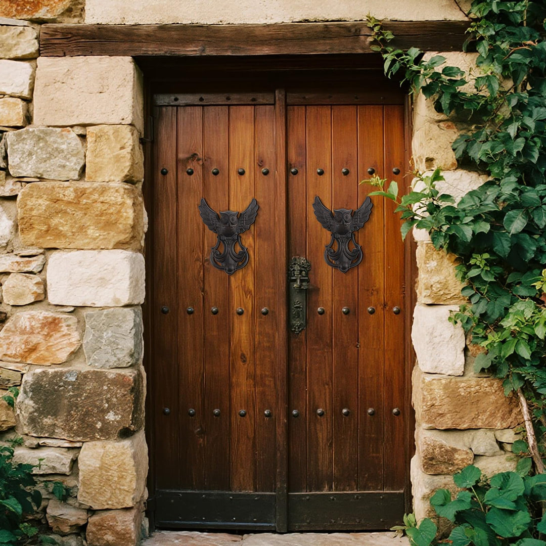 Owl Door Knocker – Heavy Duty Iron Door Handle