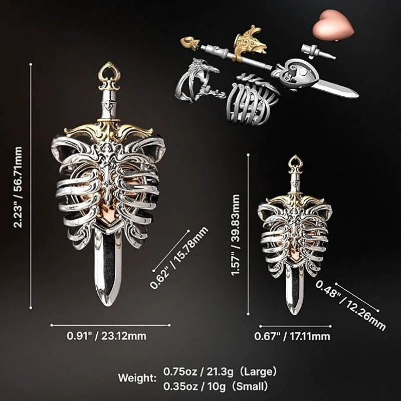 Gothic Steampunk Pendant（Pendant only, without necklace）