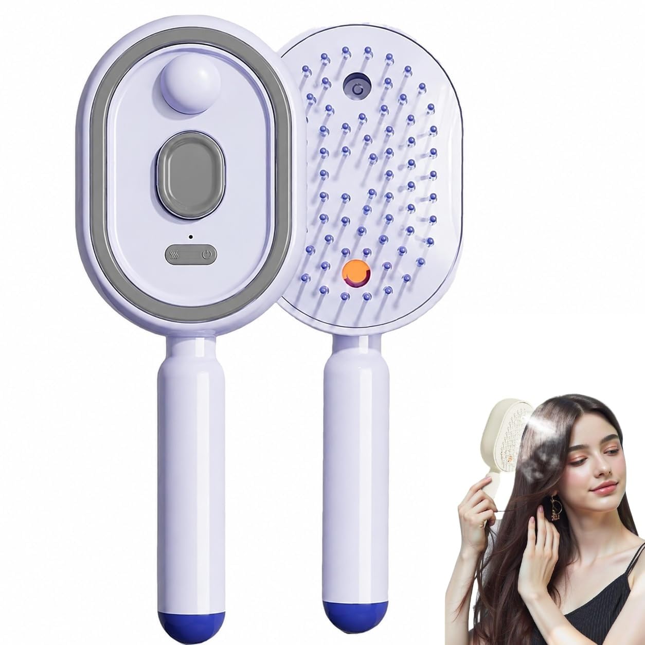 🔥🔥Electric Spray Air Cushion Massage Comb