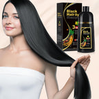 Dark Brown Hair Color Shampoo for Gray Hair 500ML Hair Dye Shampoo for Men & Women