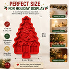 Christmas Tree Silicone Resin Molds