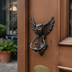 Owl Door Knocker – Heavy Duty Iron Door Handle
