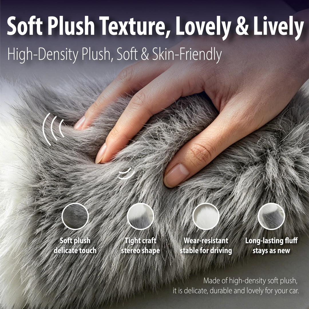 Remote Control Electric Wagging Plush Tail, Cute Animal Trunk Decoration