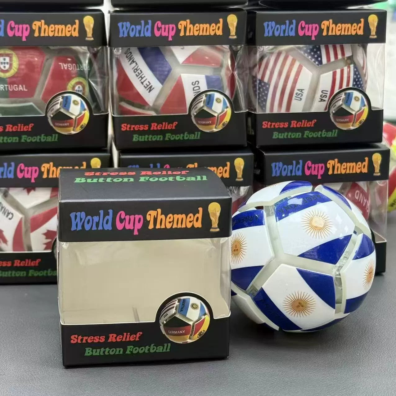 ⚽ 2026 Soccer Stress Ball Keychain 🔥🔥