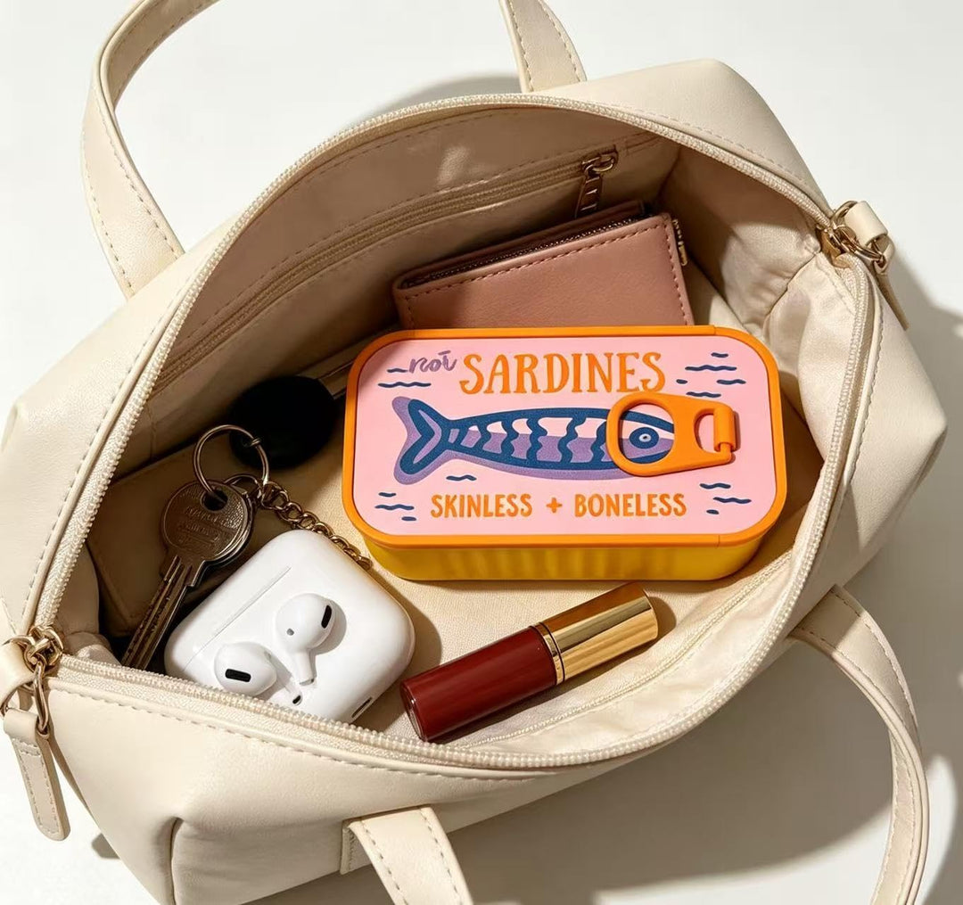 Sardine Tin Jewelry Box, 3d Printed Sardine Tin Like Jewelry Case