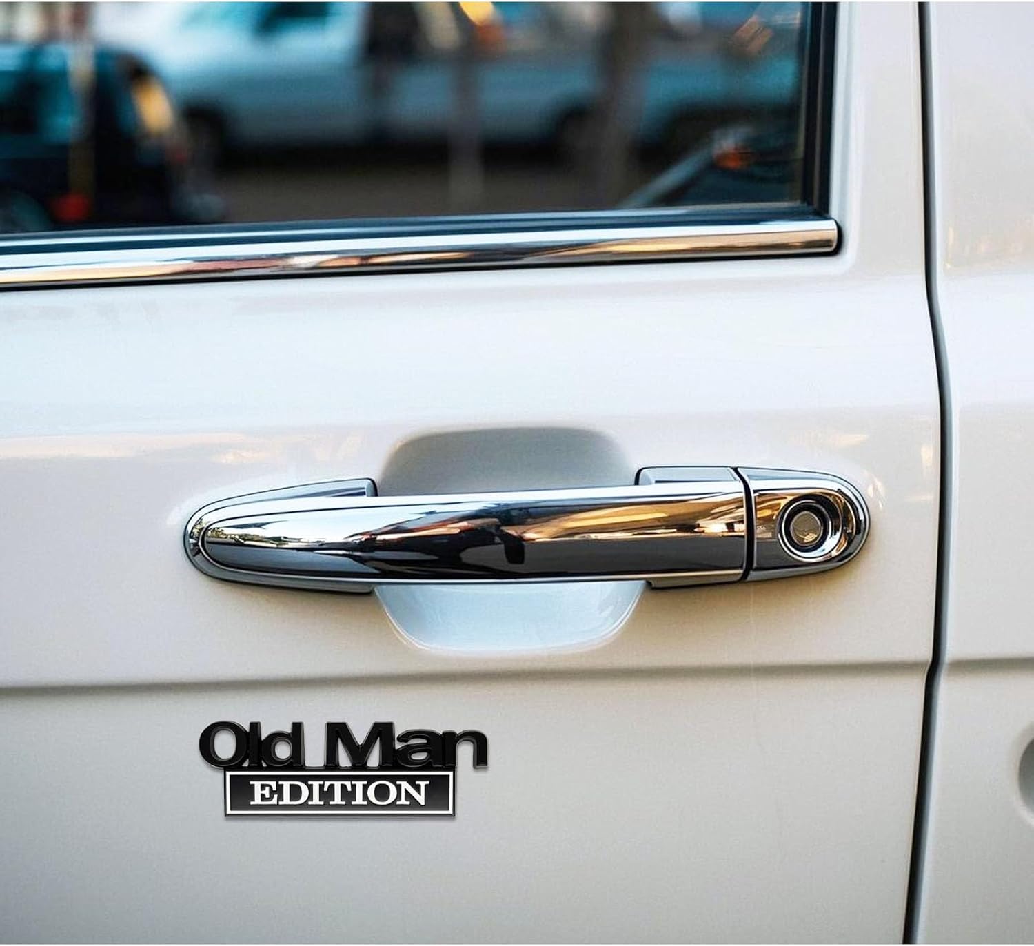 Old Man 👴 Edition Car Emblem