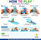 Mini Color Stack Game,Colorstack Challenge Game Travel Size