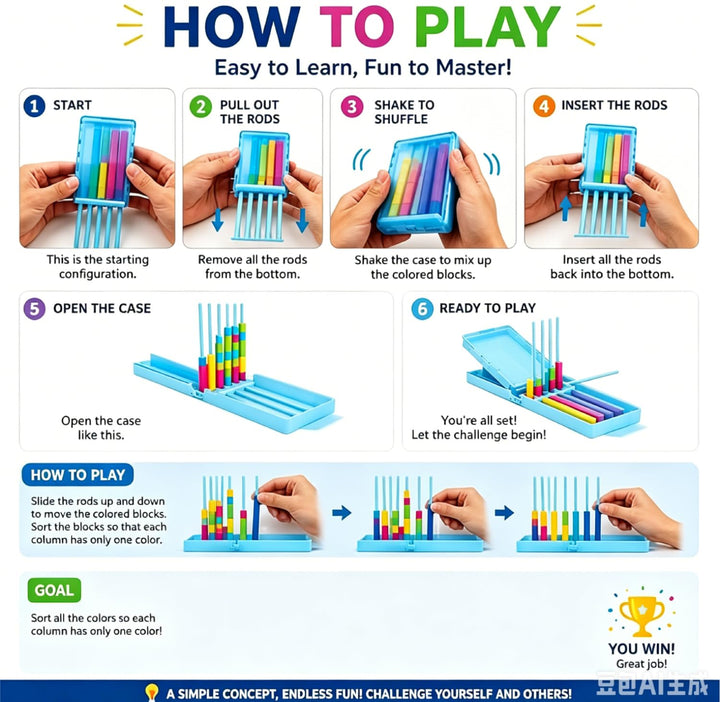 Mini Color Stack Game,Colorstack Challenge Game Travel Size