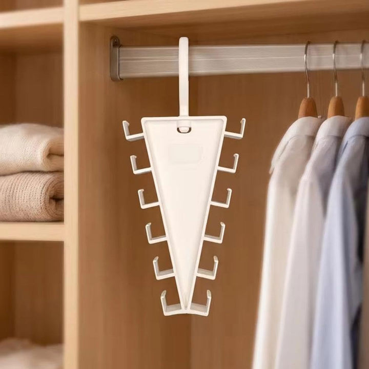 🎁 Multi-Functional V-Shaped Double Sided Hanger Storage Rack ✨