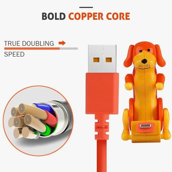 🐶 Funny Humping Dog Fast Charging Cable (1 Pc)