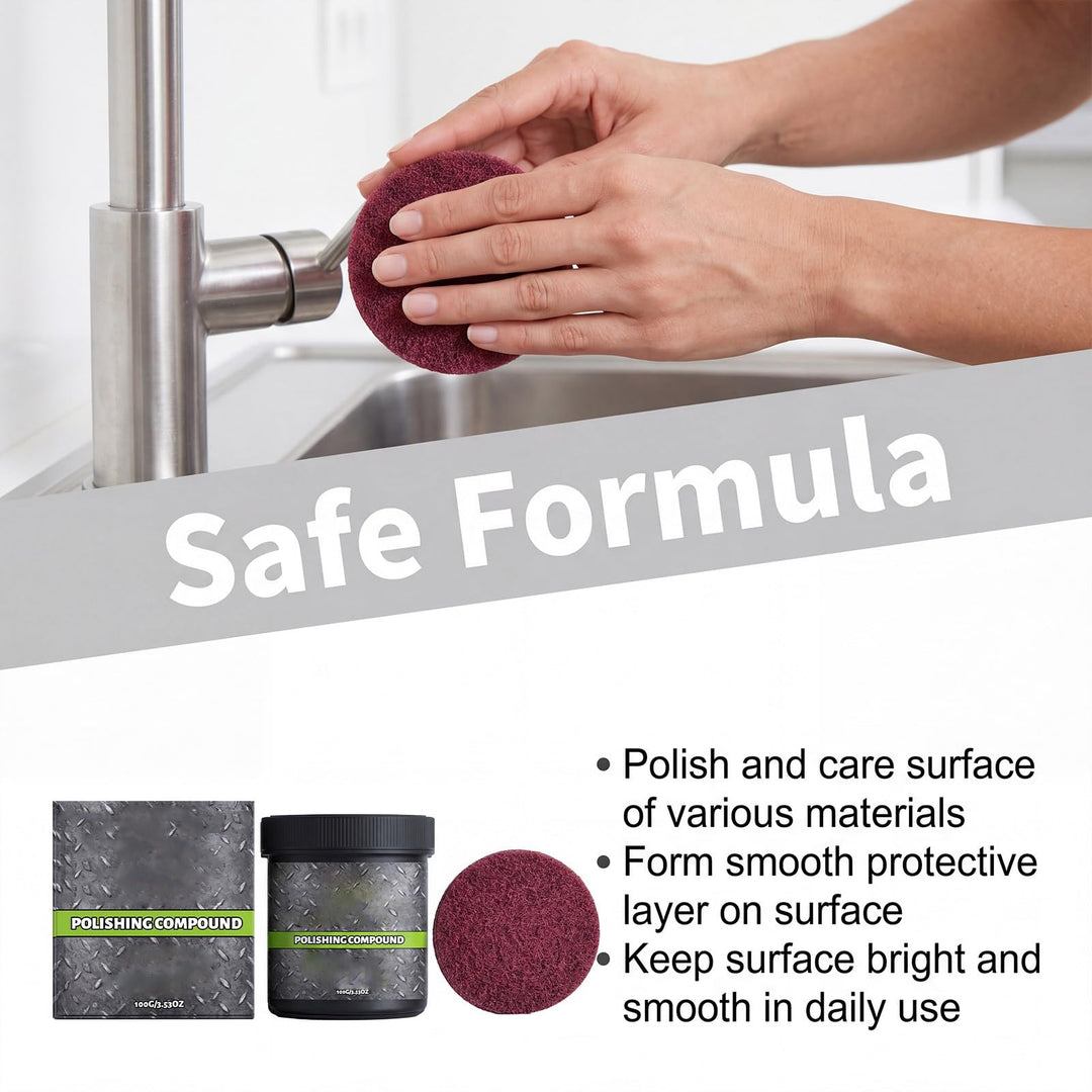 Surface Restoration Polish with Pad, Scratch & Swirl Remover