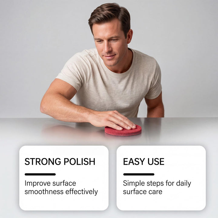 Surface Restoration Polish with Pad, Scratch & Swirl Remover